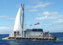 The An-Tiki sets sail