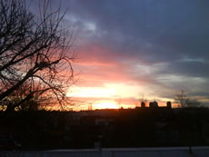 Sunrise from Rosemont Court, Acton