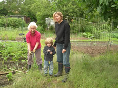 Allotments bring the generations together