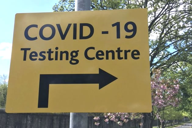 Covid testing centre