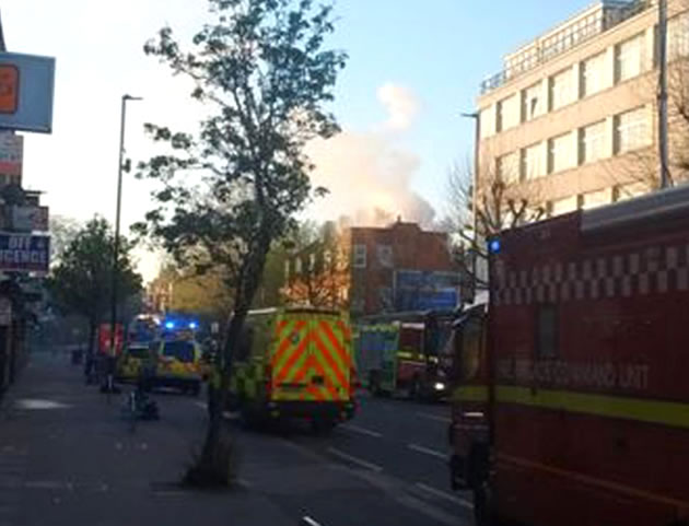 Fire in Uxbridge Road restaurant