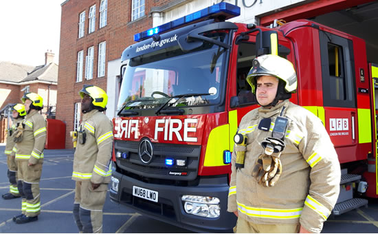 Acton firefighters join nationwide minute’s silence for Beirut explosion victims 