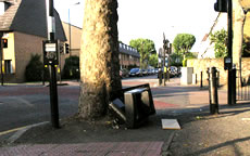 Fly tipping South Acton