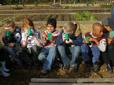 Acton Children at Chiswick Kitchen Garden