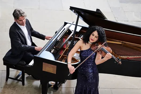 Miriam Kramer, violin and Nicholas Durcan, piano