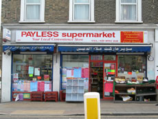 Off-license on Acton High Street