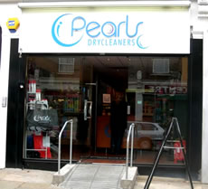 Pearls Drycleaners on Churchfield Road