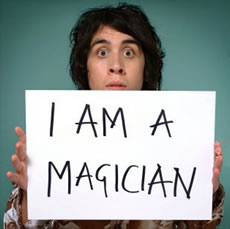 Pete Firman, comedian and magician