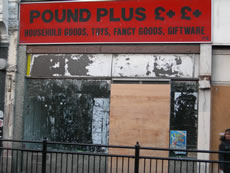 Pound Shop on Acton High St