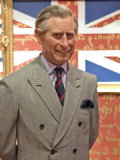 Prince Charles in his smart new suit