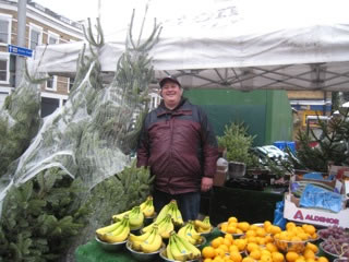 Richard Webster at Acton Market 