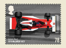 James Hunt's 1976 McLaren (78p)