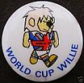 World Cup Willie Badge