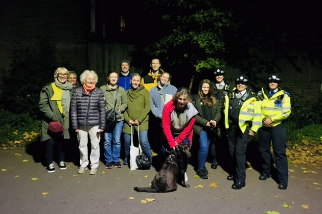 The Women of Acton walk that took place in October 