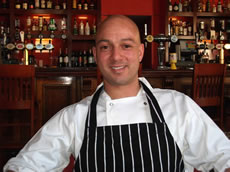 John Simons, Chef at the Rocket in Acton