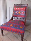 Chair re-upholstered by Alex Watson for Re-Vampt