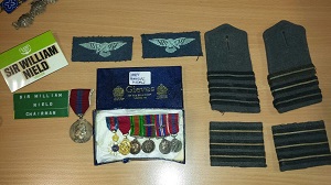 medals found by police