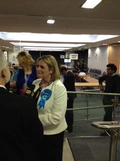 Mary Macleod said she was very disappointed and paid tribute to her election and parliamentary team