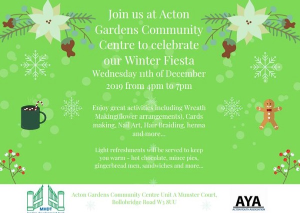 xmas acton gardens