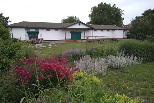 The current North Acton pavilion