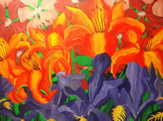 Sarah Baulch painting