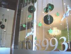 Christmas decorations at Anthony Bell